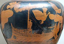 Odysseus fight with the Sirens